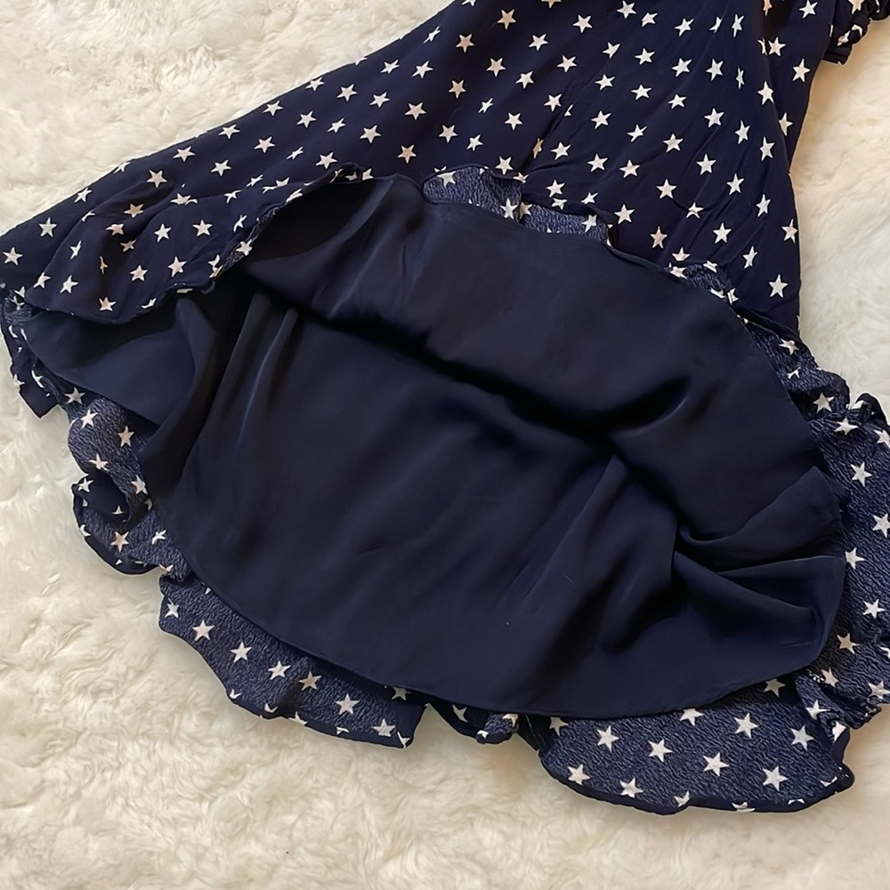 Lovers + Friends Navy Star Print Dress - Picture 7 of 10